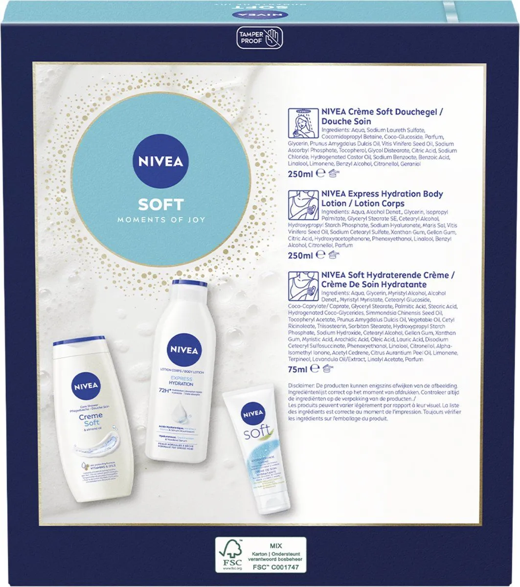 Nivea Soft Moments of Joy Giftset (1 set)