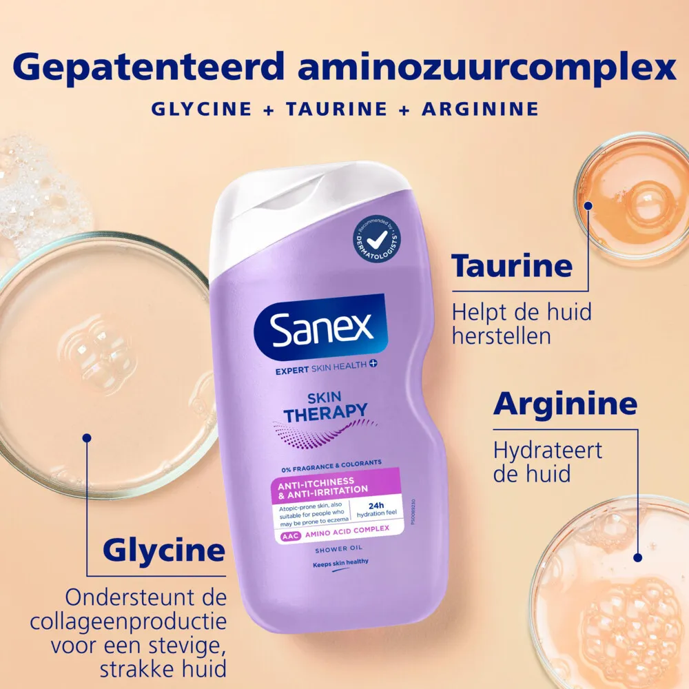 Sanex Showergel Skin Therapy Anti Irritation (450 ml) - image 2