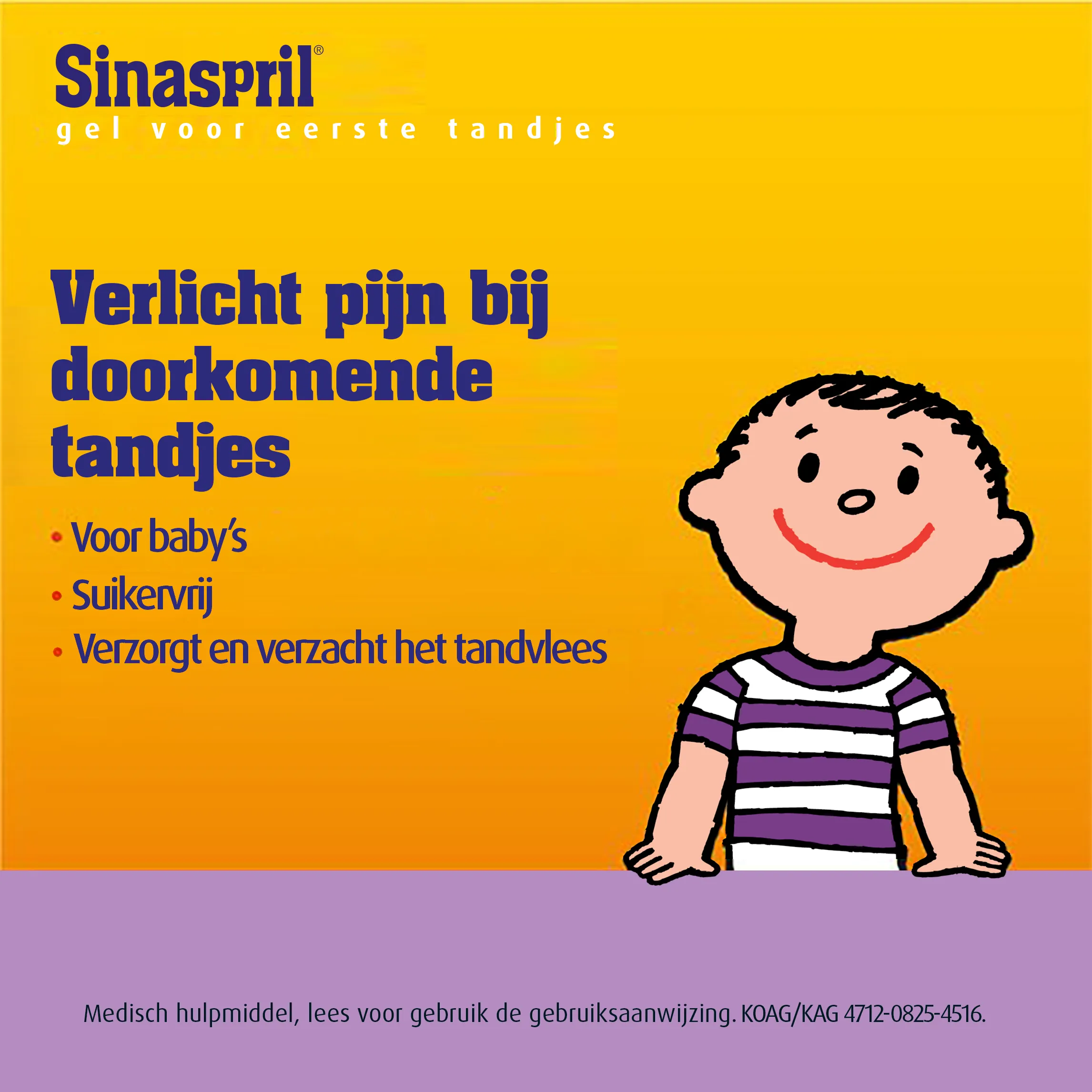 Sinaspril Gel Voor Eerste Tandjes (15  ml) - image 4