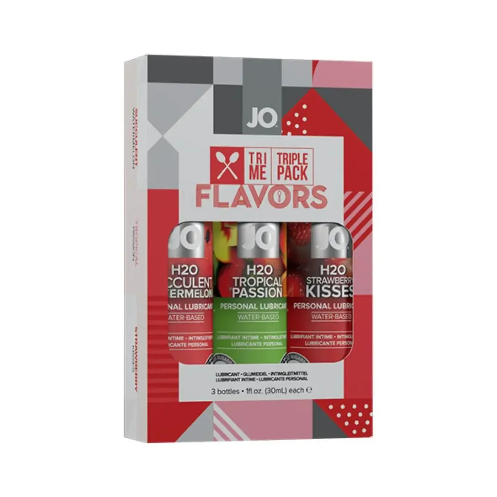System JO Flavoured Lubricant Set  (3 x 30 ml)