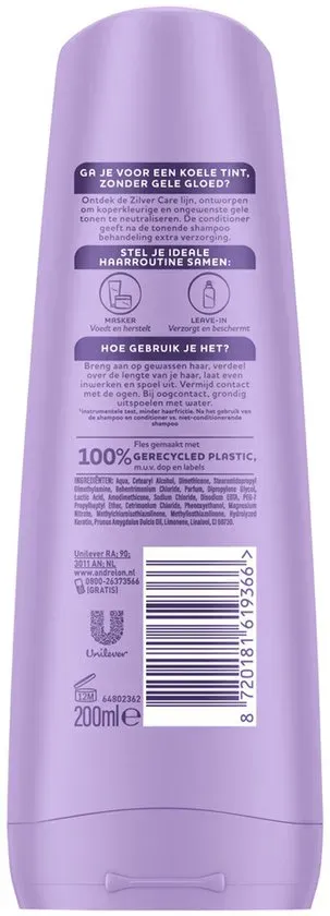 Andrelon Conditioner Zilver Care Verzorgend (200 ml)