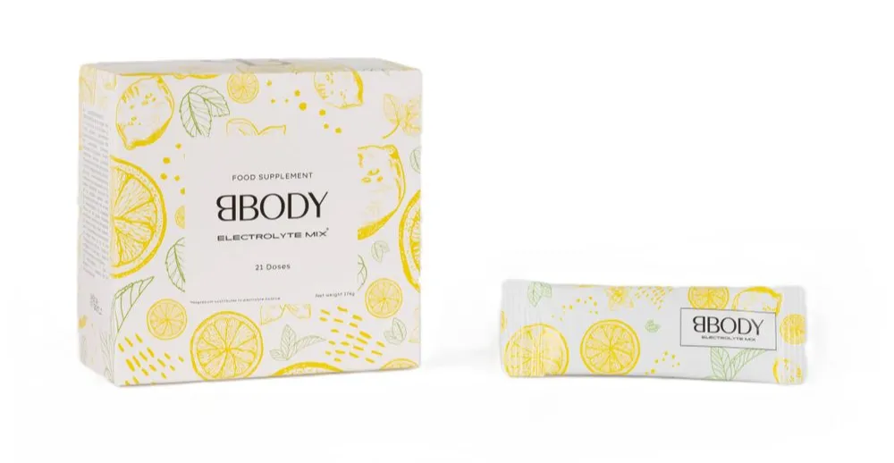 Bbody Clean Electrolyte Mix Sachets (21 stuks)