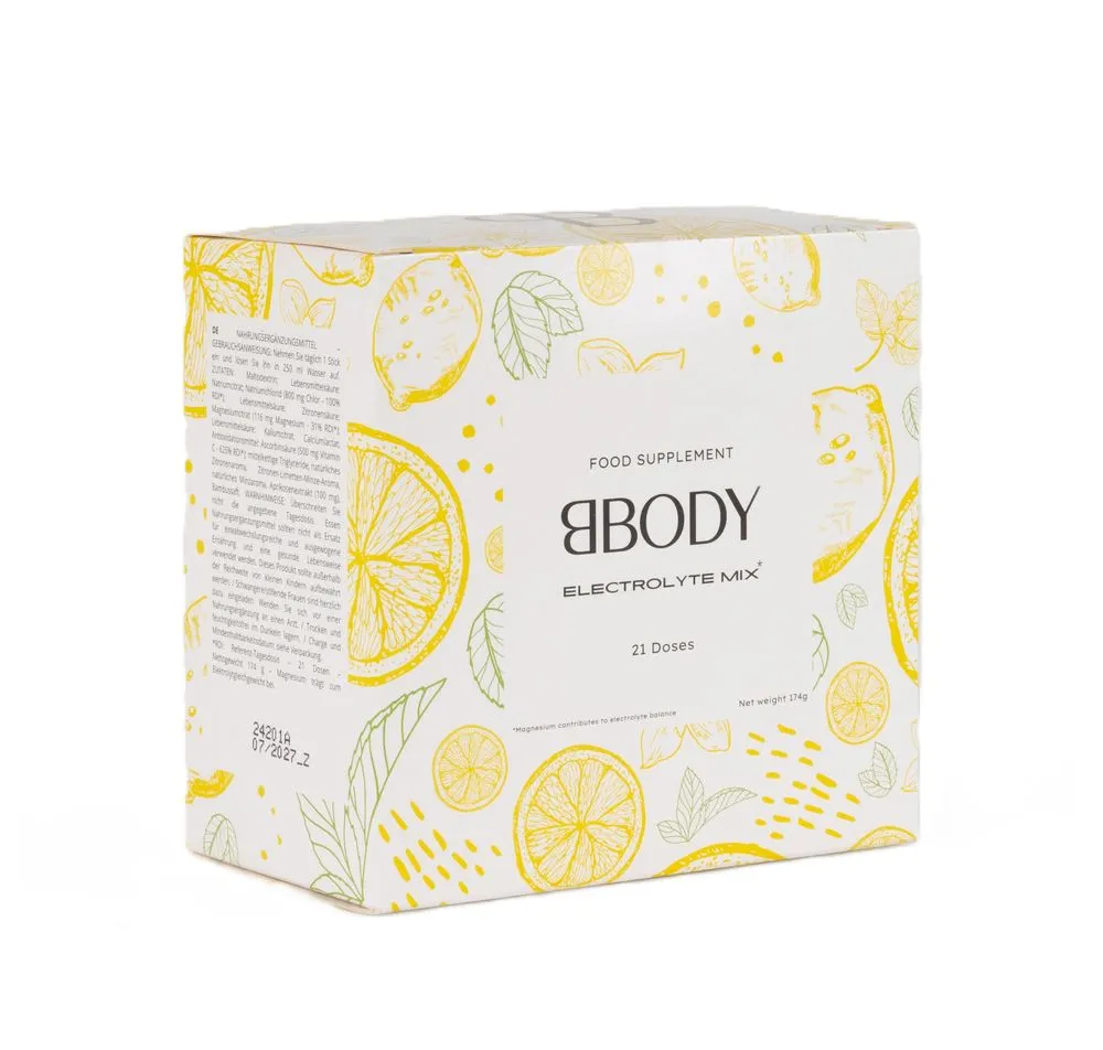 Bbody Clean Electrolyte Mix Sachets (21 stuks) - image 3
