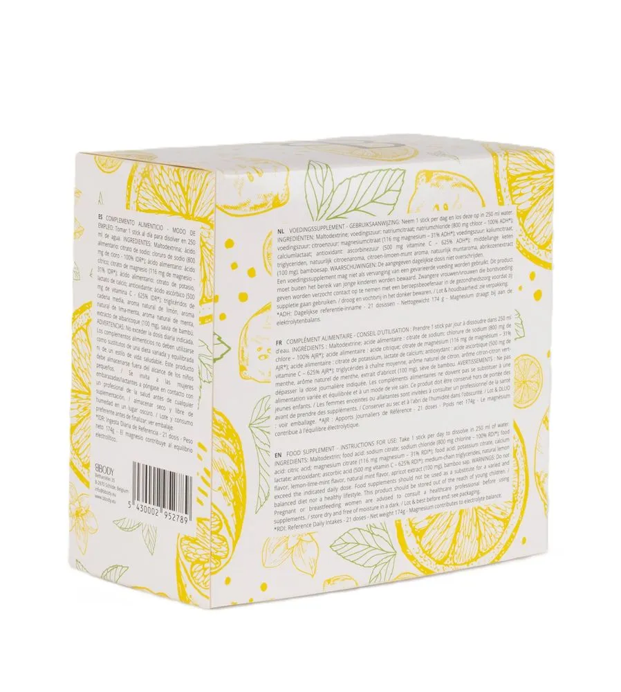 Bbody Clean Electrolyte Mix Sachets (21 stuks) - image 5
