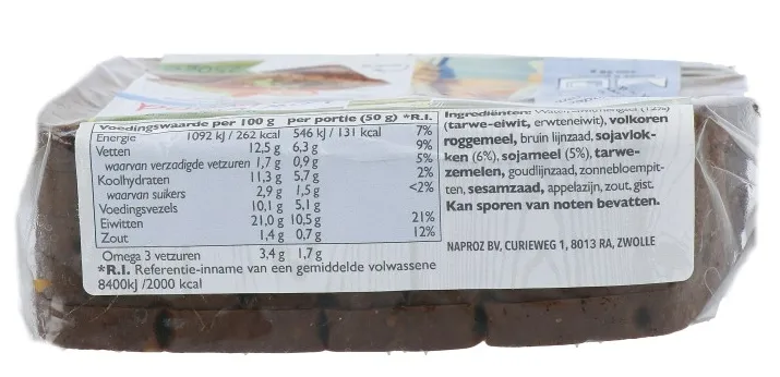 Boerjan Low Carb Eiwitbrood (250 gr)