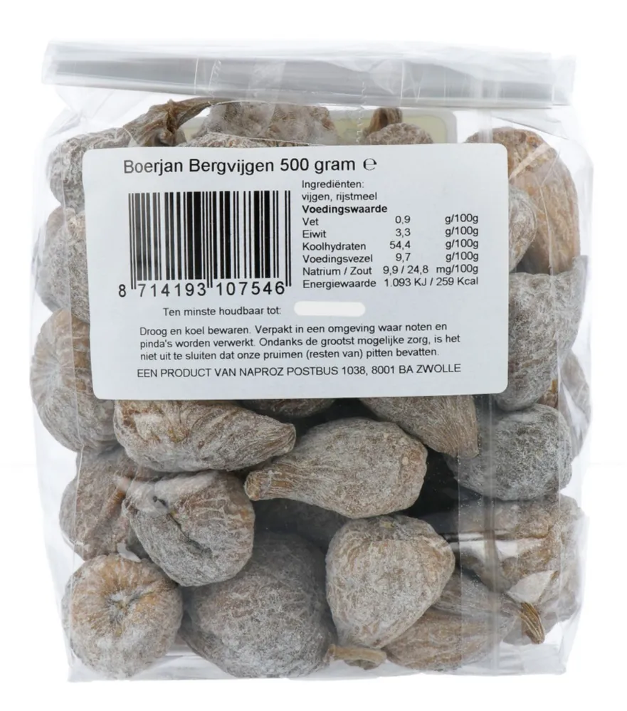 Boerjan Berg Vijgen (500 gr)