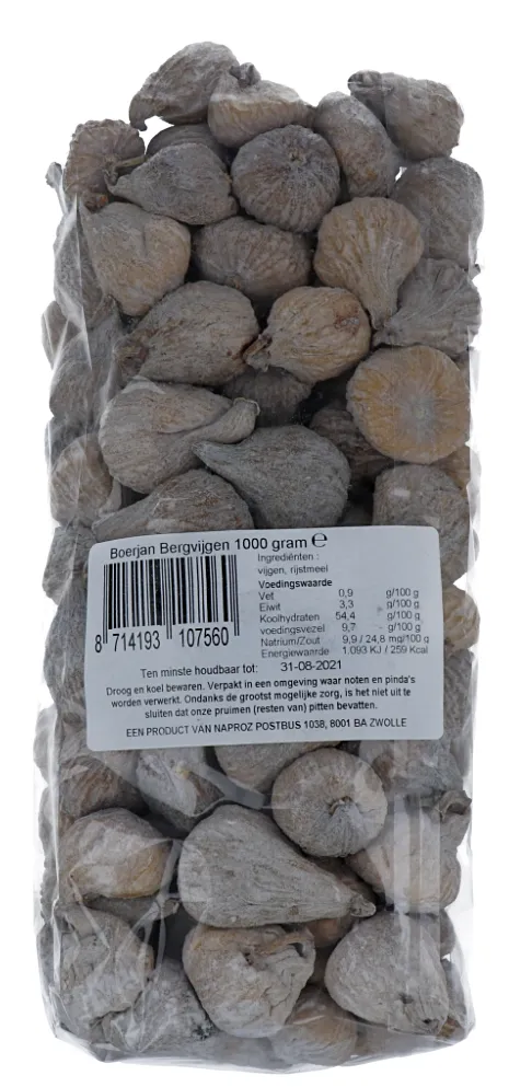 Boerjan Berg Vijgen (1000 gr)