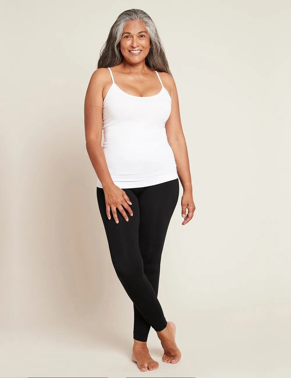 Boody Cami Top Wit S (1 stuk) - image 4