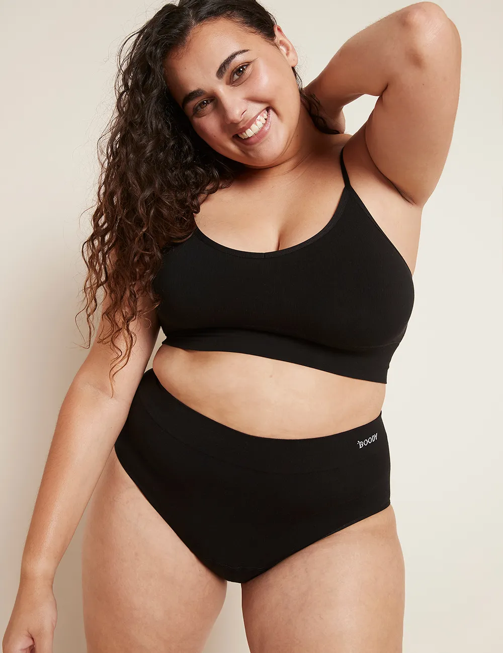 Boody Menstruatieondergoed Tailleslip Zwart Licht/normaal Maat M (1 stuk) - image 4
