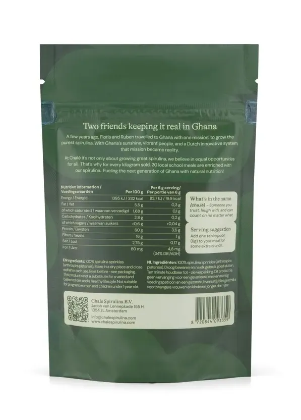 Chale Spirulina Sprinkles (150 gr)