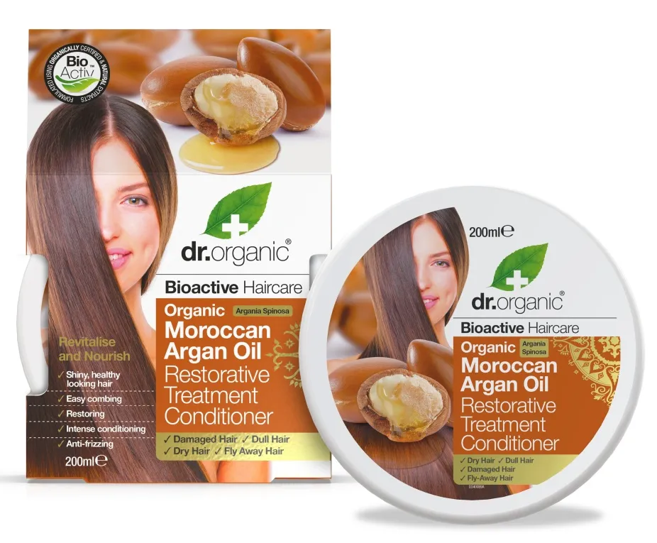 Dr Organic Moroccan Argan Oil Restorative Treatment Conditioner (200 ml)