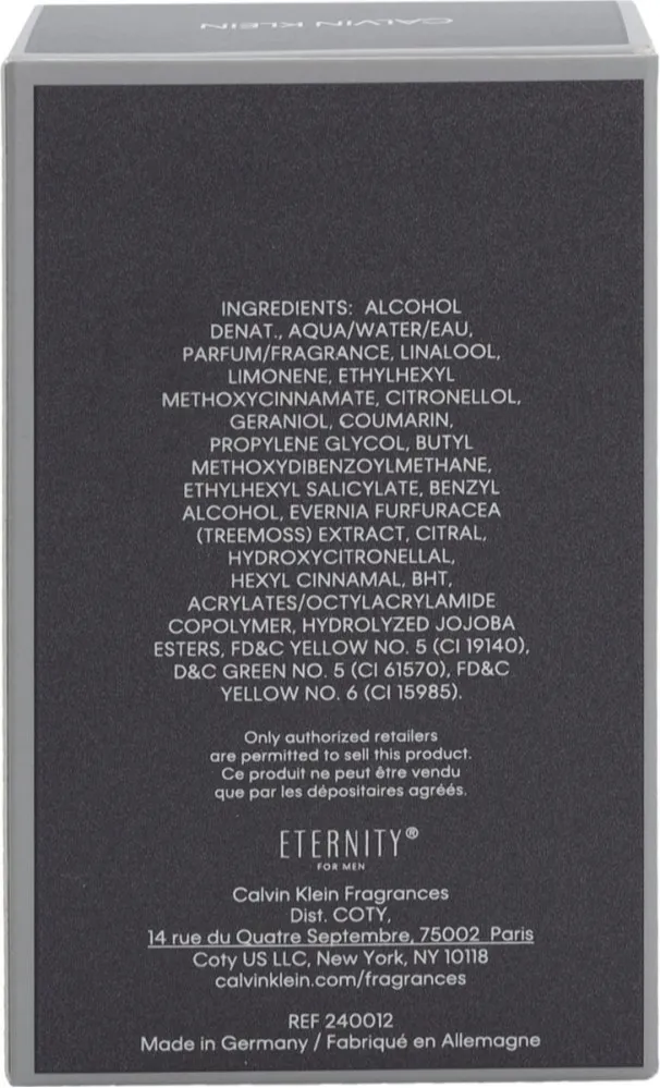 Calvin Klein Eternity For Men Eau De Toilette (100 ml) - image 2