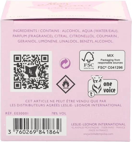 Lolita Lempicka Mon Eau Eau De Parfum (30 ml) - image 3