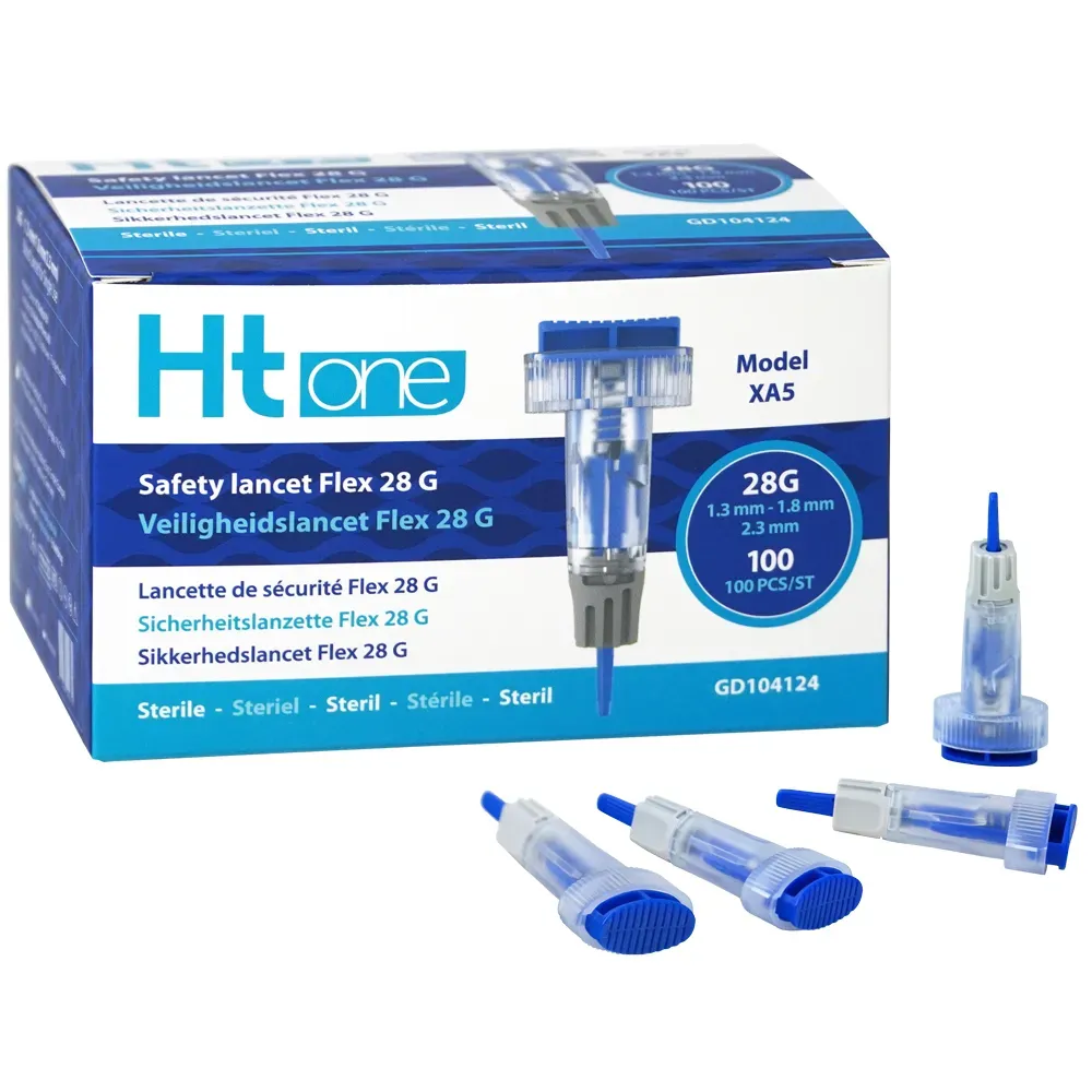 Ht One Veiligheidslancet Flex (100 stuks)