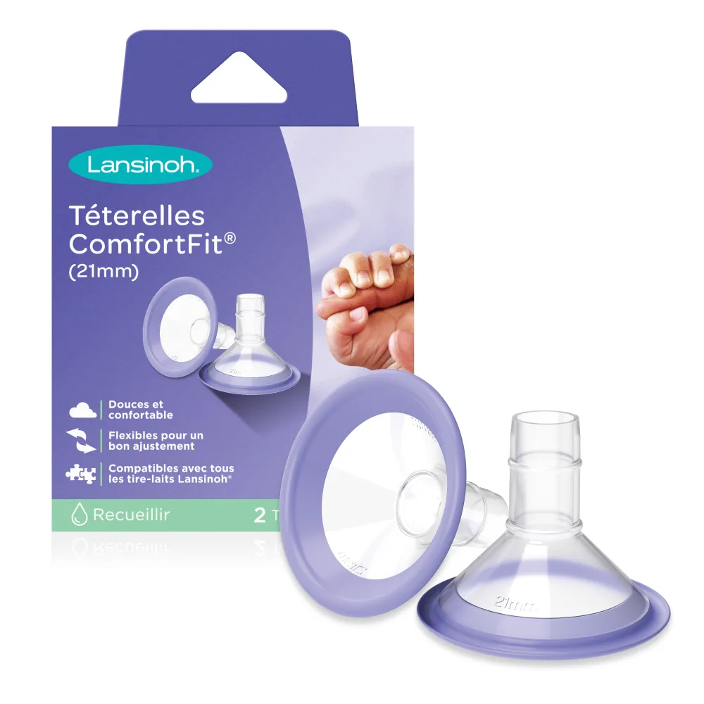 Lansinoh Comfort Fit 21mm Borstschild (2 stuks)