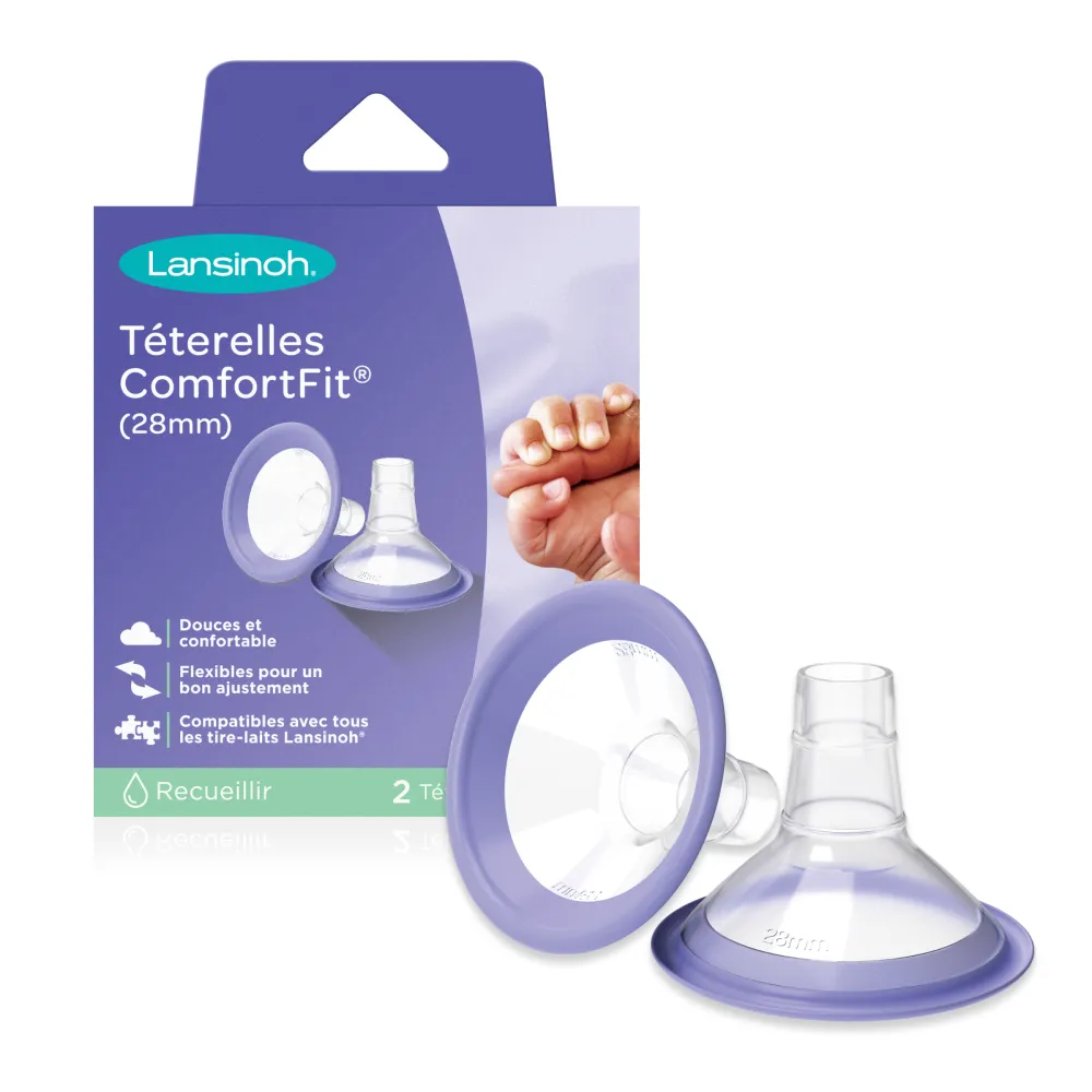 Lansinoh Comfort Fit 28mm Borstschild (2 stuks)