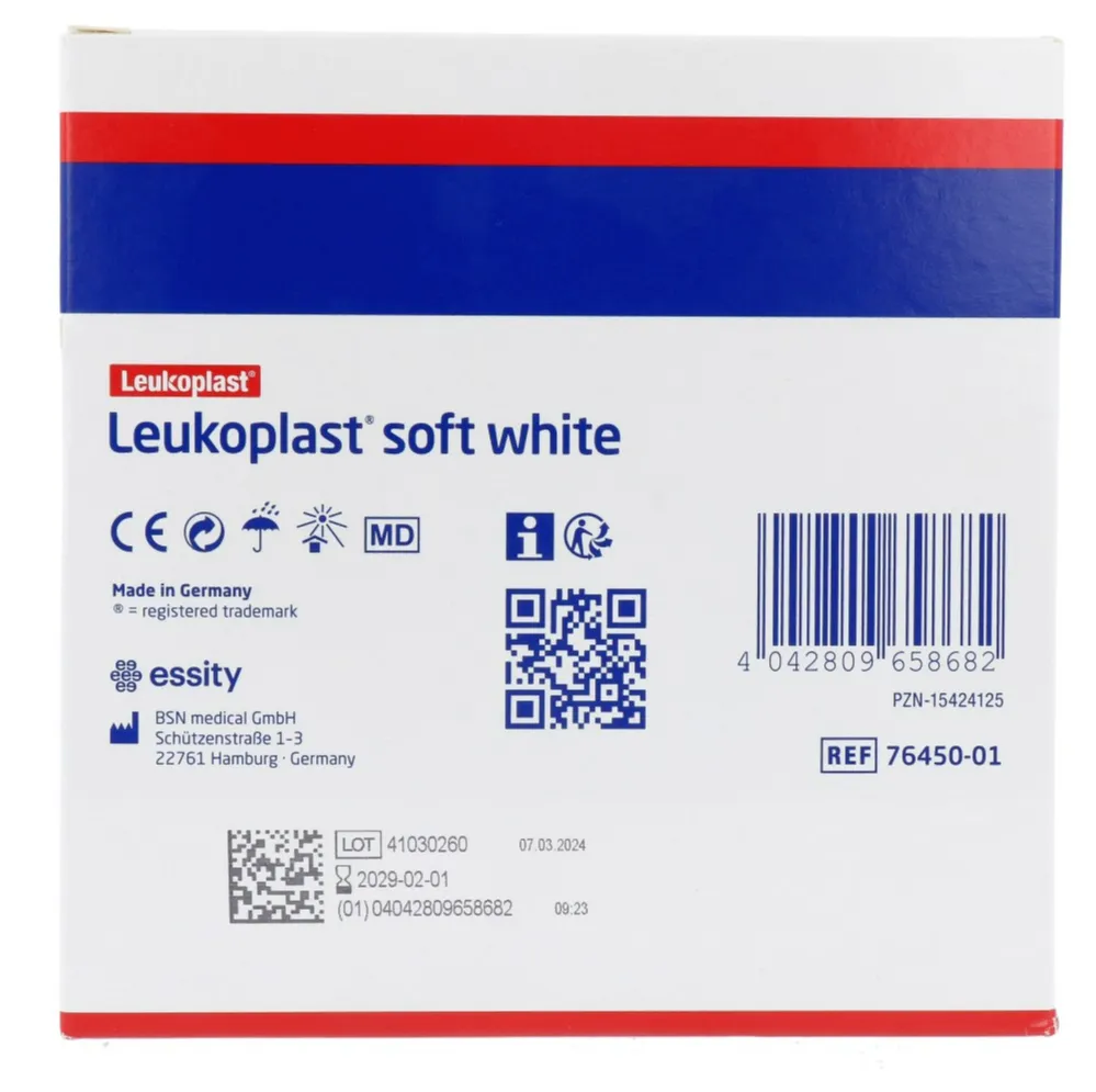 Leukoplast Soft White Wondpleister 5m x 6cm (1 stuk)