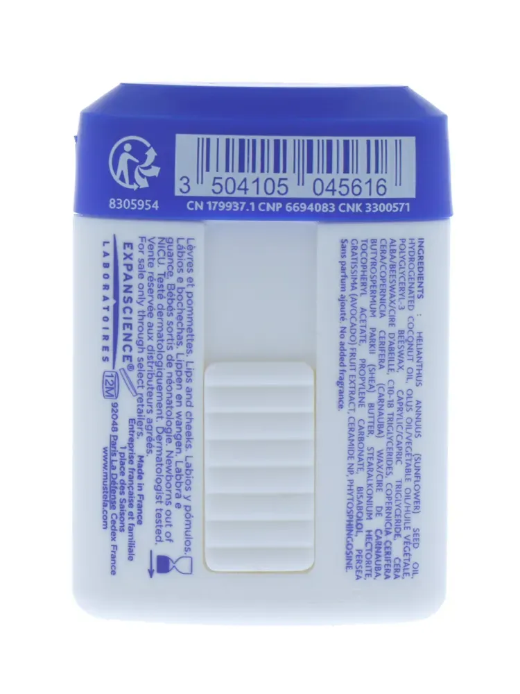 Mustela Nourishing Stick With Cold Cream 9,2gr (9,2 gr)