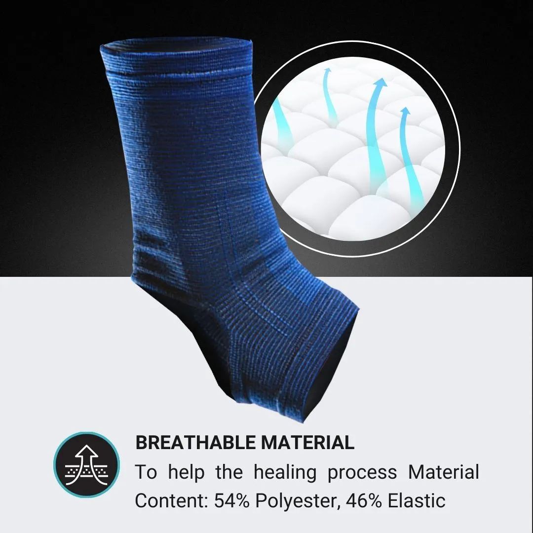 Mx Health Standard Ankle Support Elastic - M (1 stuk) - image 2