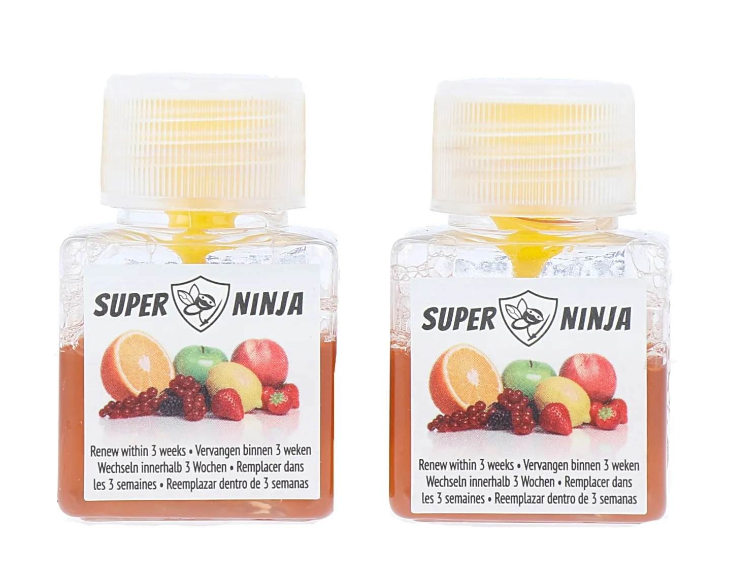 Super Ninja Fruitvlieg Vanger (2 stuks)