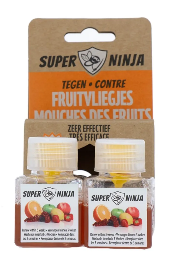 Super Ninja Fruitvlieg Vanger (2 stuks) - image 3