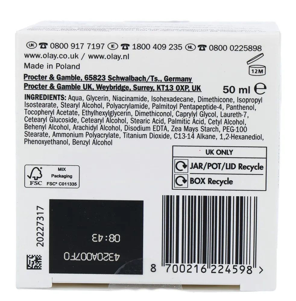 Olay Collagen Peptide Advanced Restoring Dagcrème (50 ml) - image 4