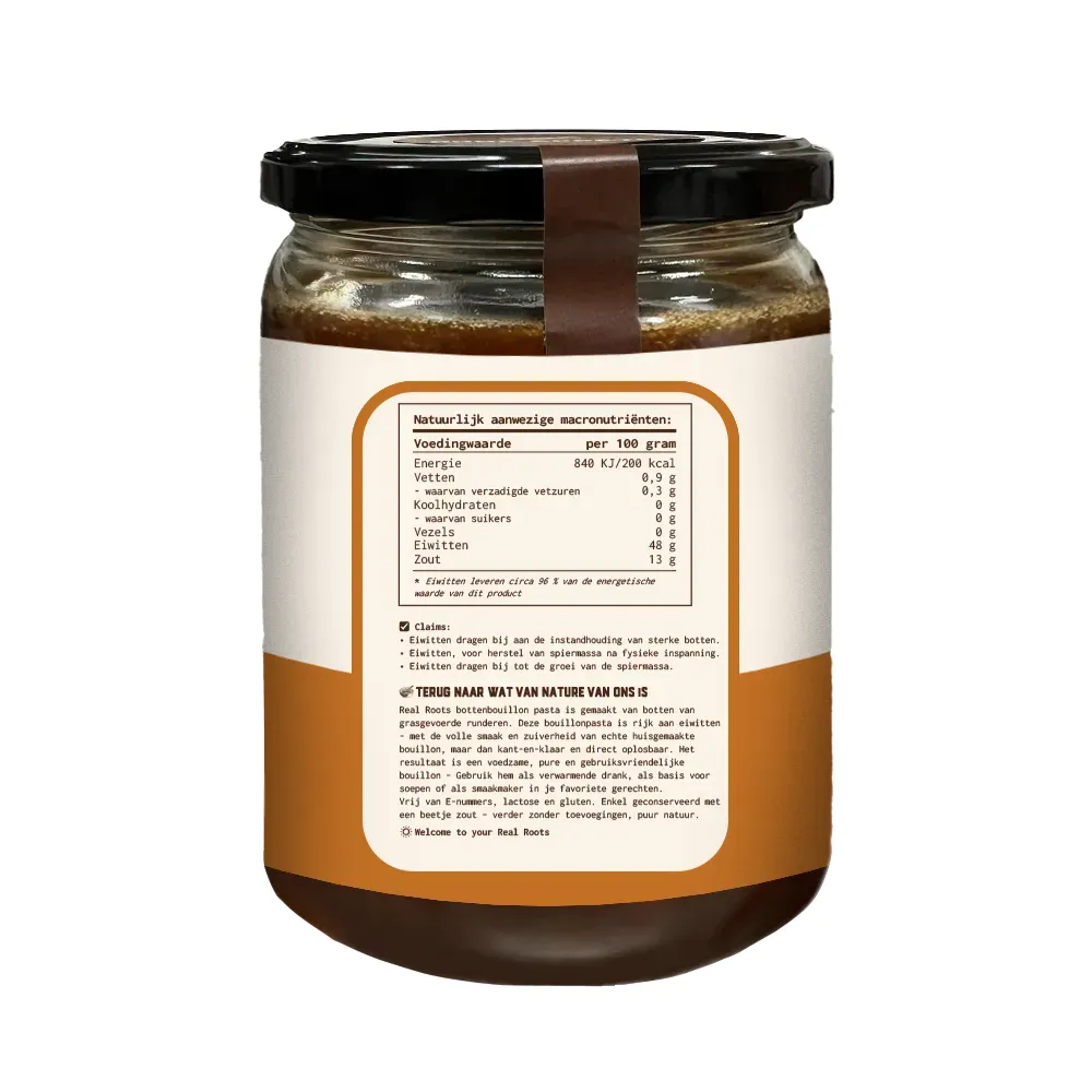 Real Roots Bottenbouillon (550 gr) - image 2