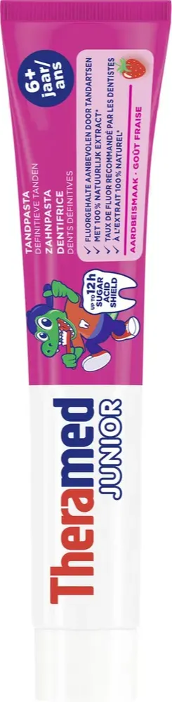 Theramed Junior Tandpasta Aardbei 6+ Jaar (75 ml)