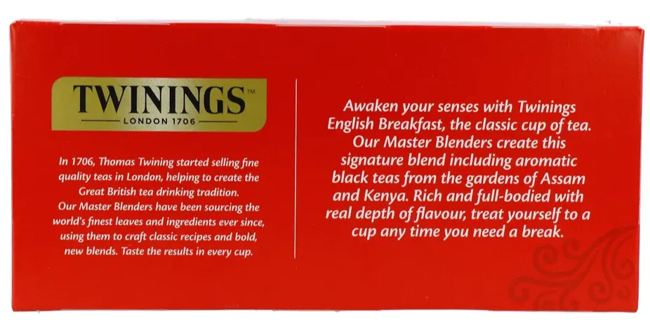 Twinings English Breakfast Thee (25 zakjes) - image 3