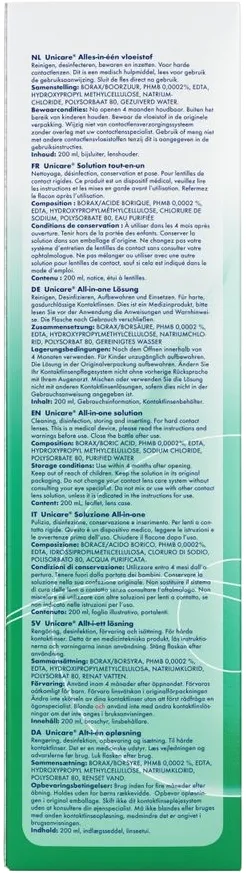Unicare Alles-in-één Vloeistof Harde Lenzen (200 ml) - image 3