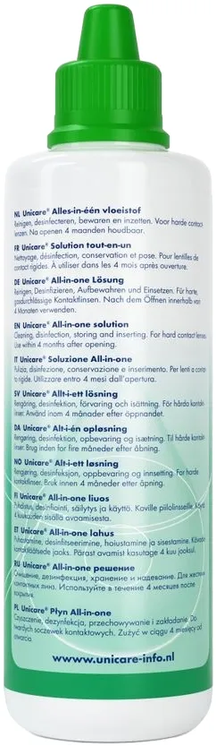 Unicare Alles-in-één Vloeistof Harde Lenzen (200 ml) - image 4