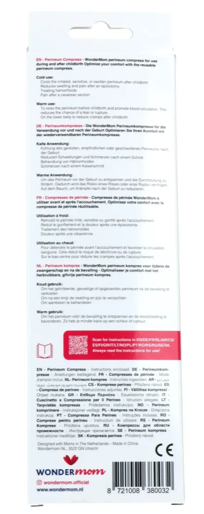 Wondermom Perineum Compress (1 stuk)