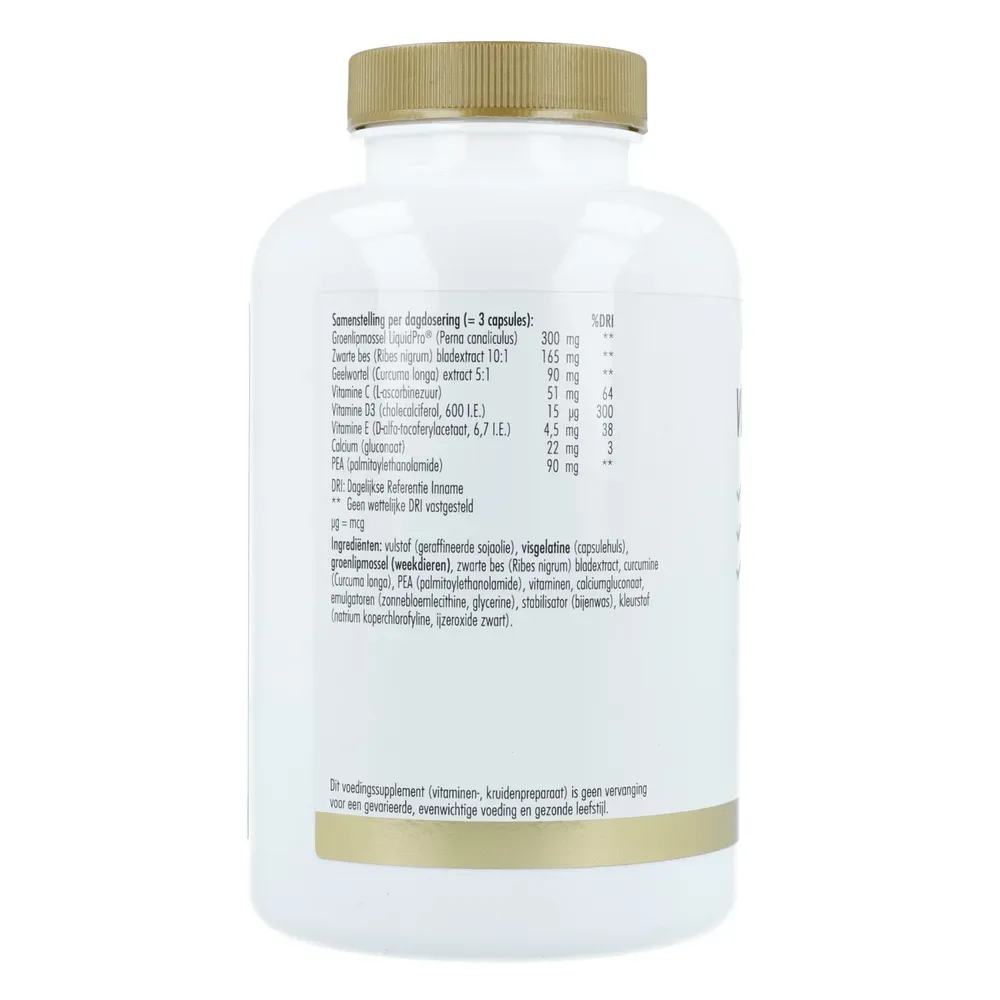Golden Naturals Vloeibare Groenlipmossel Capsules (120 capsules)