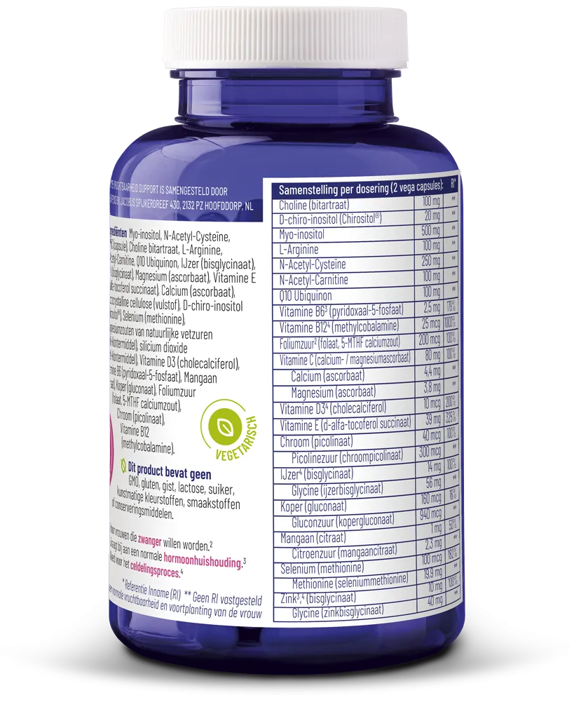 Vitakruid Femme Vruchtbaarheid Support (120 vega capsules) - image 2