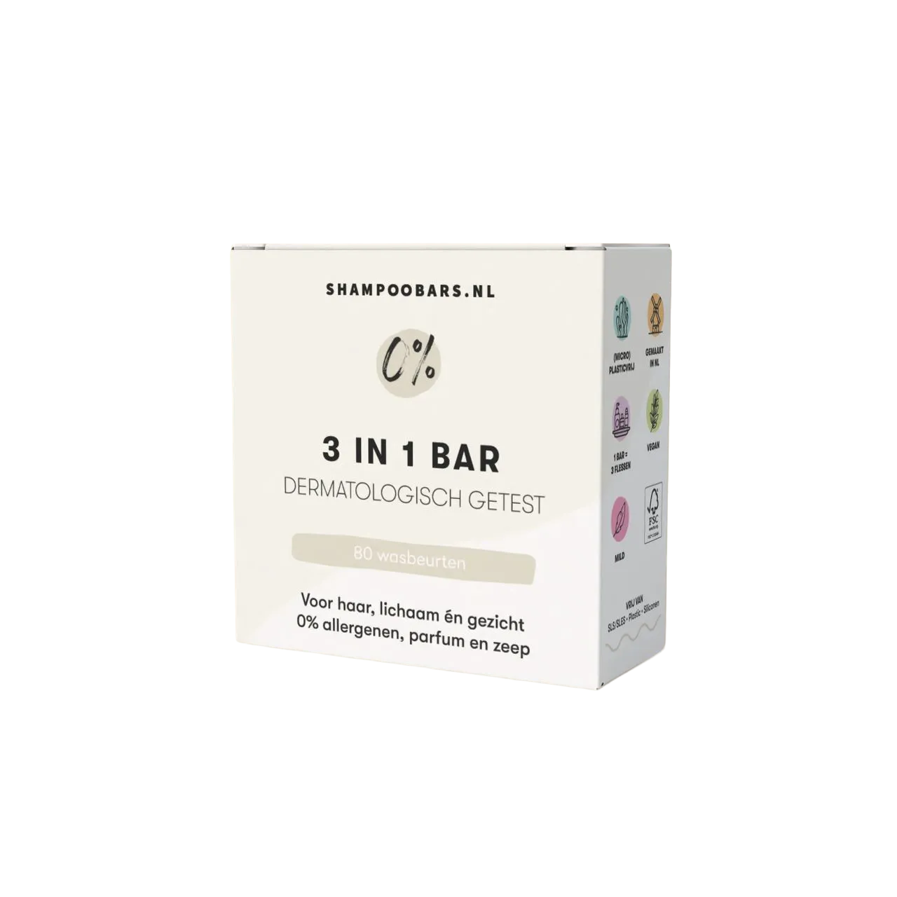 ShampooBars 3-in-1 Bar 0%