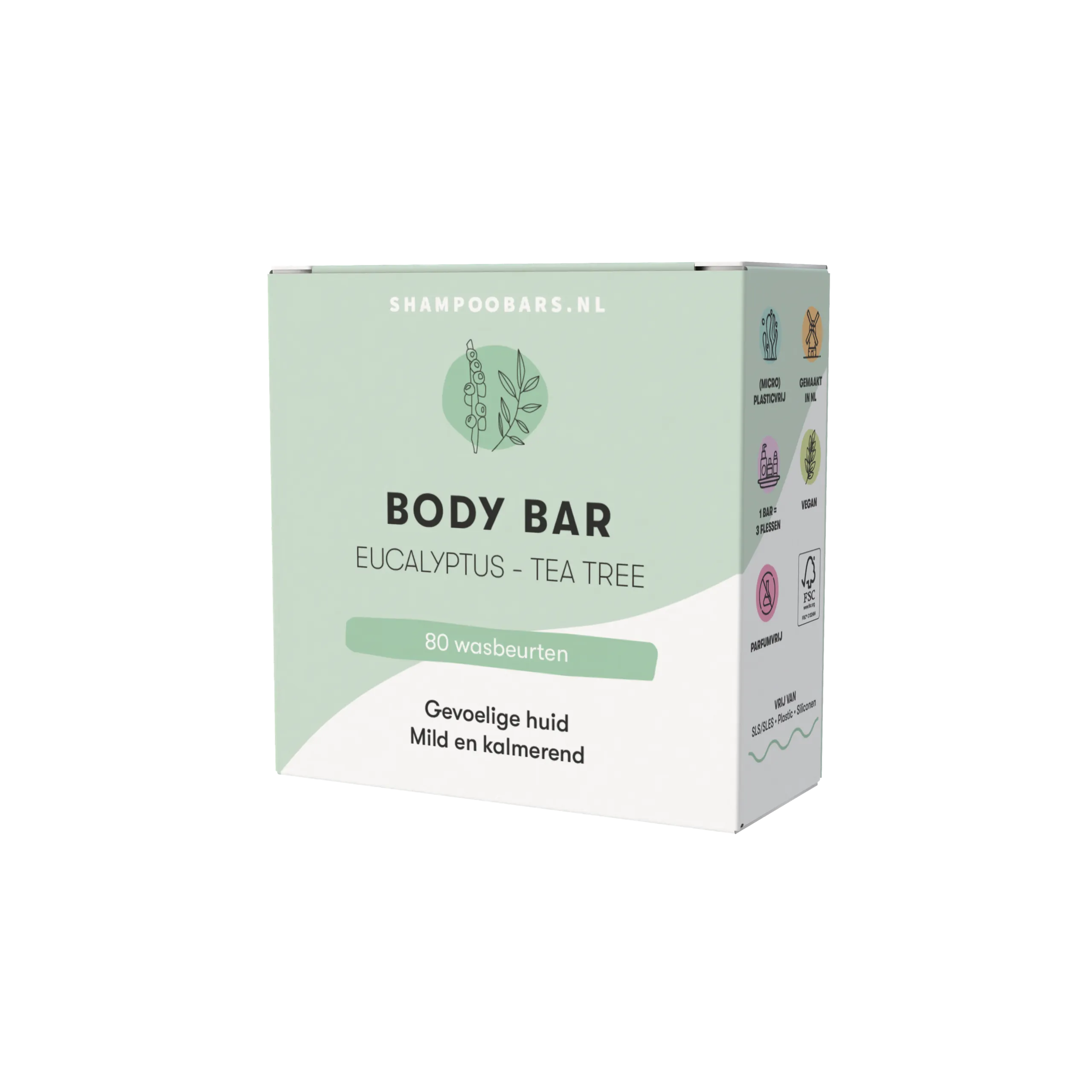 ShampooBars Body Bar Eucalyptus-Tea Tree