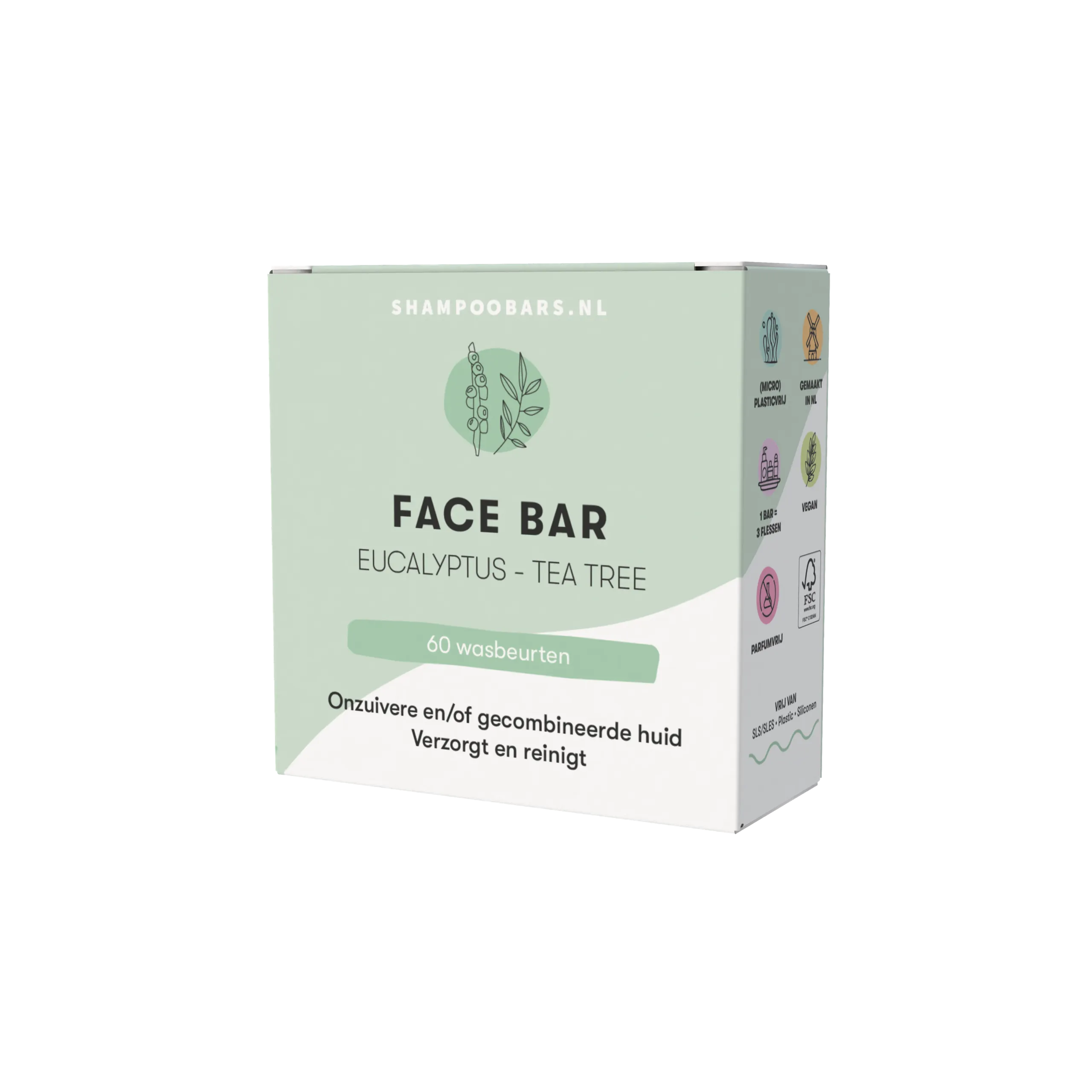 ShampooBars Face Bar Eucalyptus-Tea Tree