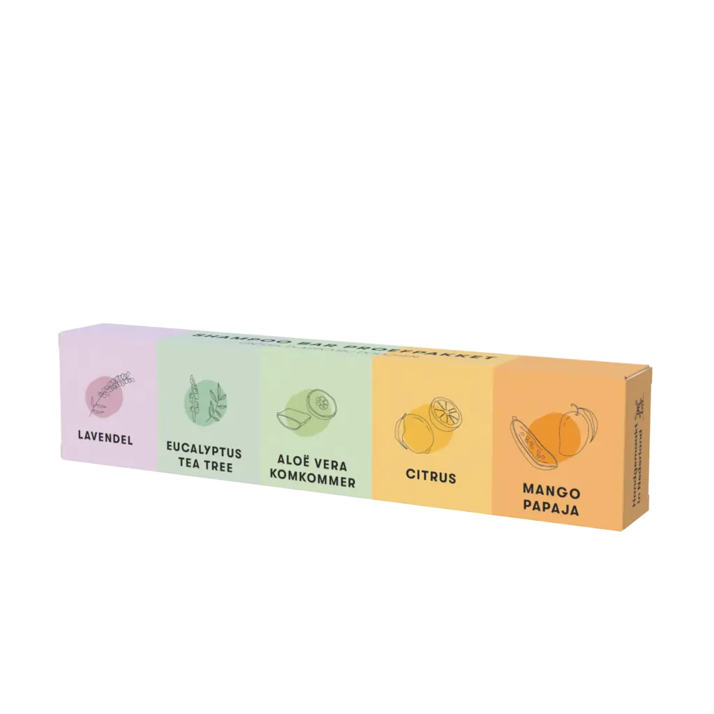 ShampooBars Shampoo Bar Proefpakket