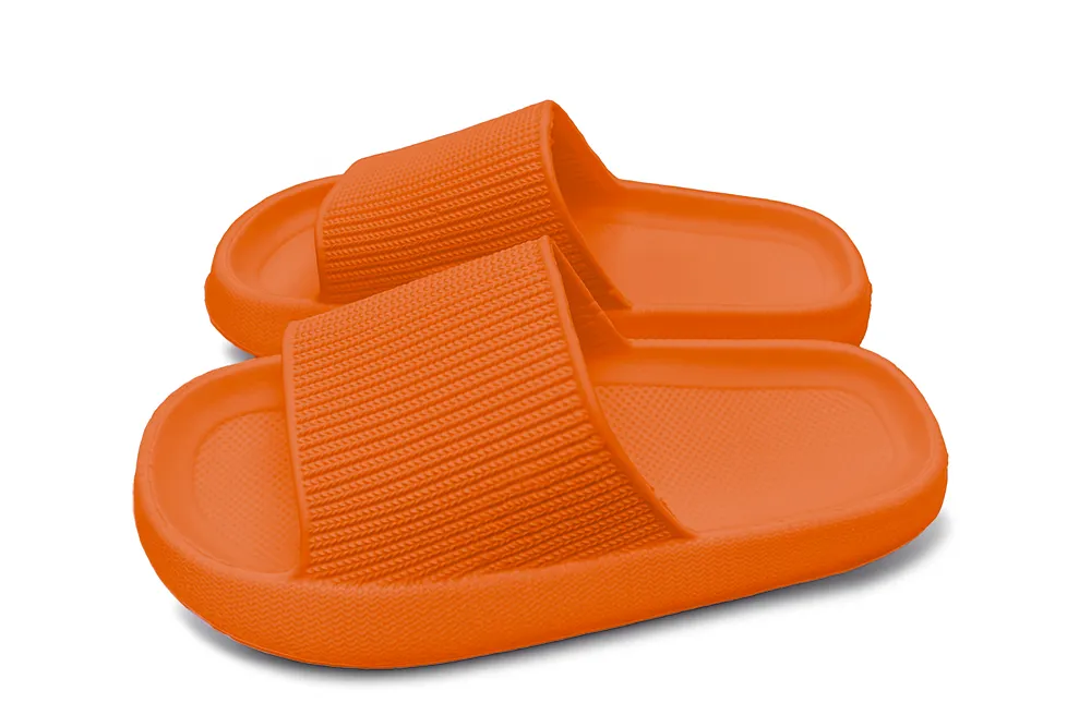 Lucovitaal Zomer Badslipper 41-42 Oranje (1 paar)