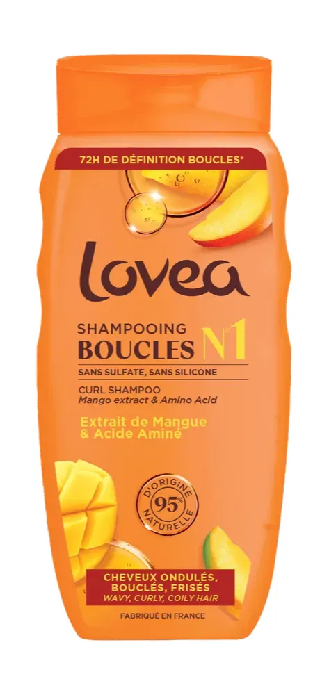 Lovea Curl Shampoo Mango Extract & Amino Acid (250 ml)