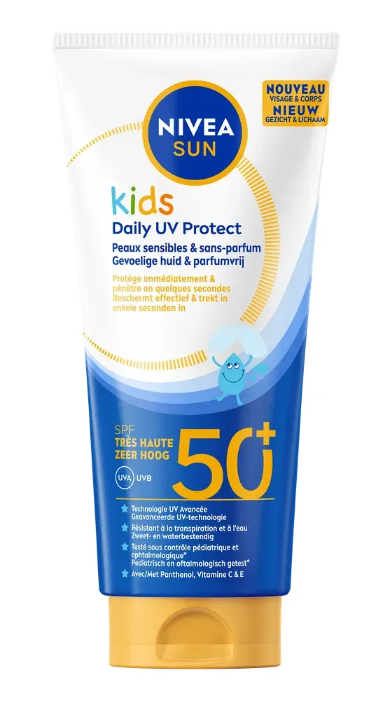 Nivea Sun Kids Daily Uv Protect SPF50+ (100 ml)