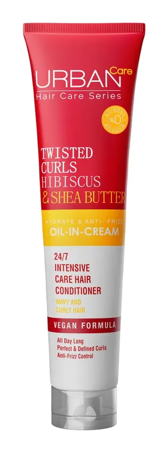 Urban Care Twisted Curls Hibiscus & Shea Butter Oil-in-cream (175 ml)