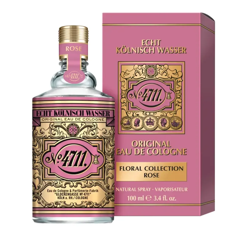 4711 Floral Rose Eau De Cologne Spray (100 ml)