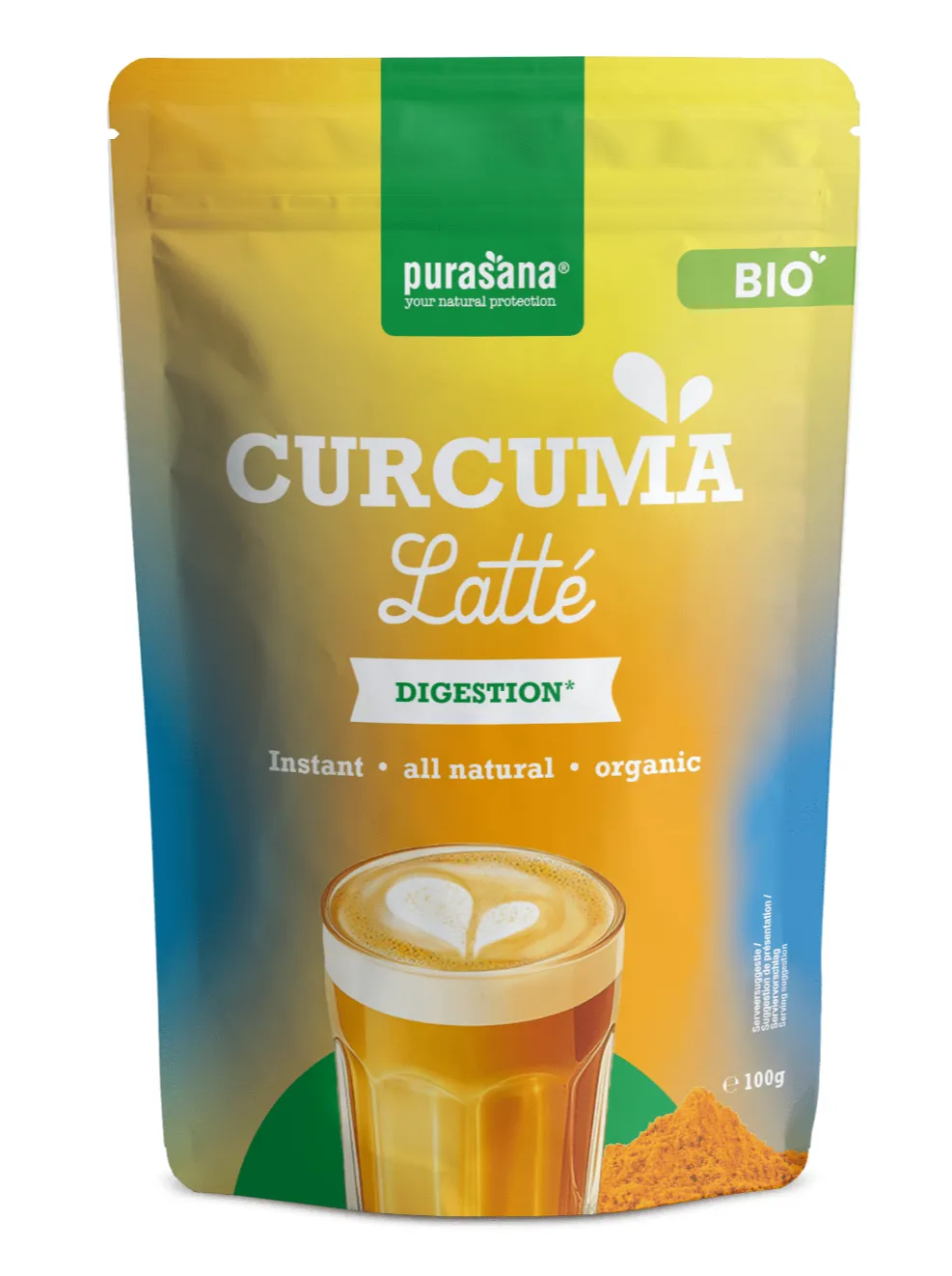 Purasana Curcuma Latté Poeder (100 gr)
