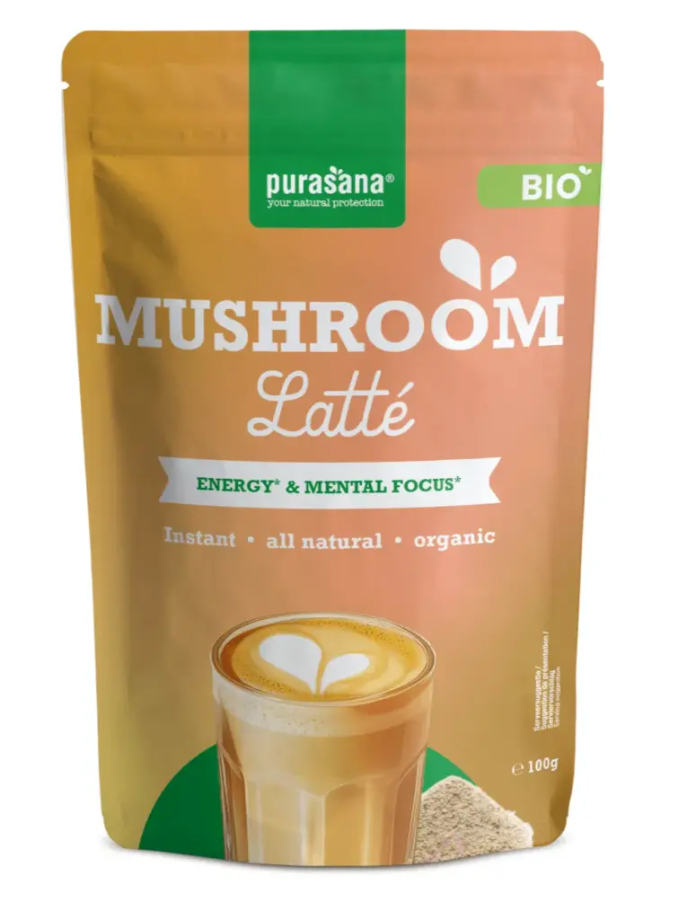 Purasana Mushroom Latté Poeder (100 gr)