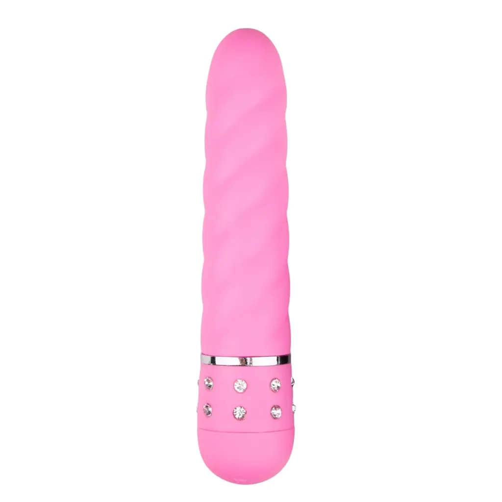 Mini Vibrator Gedraaid - Roze (1 stuk)
