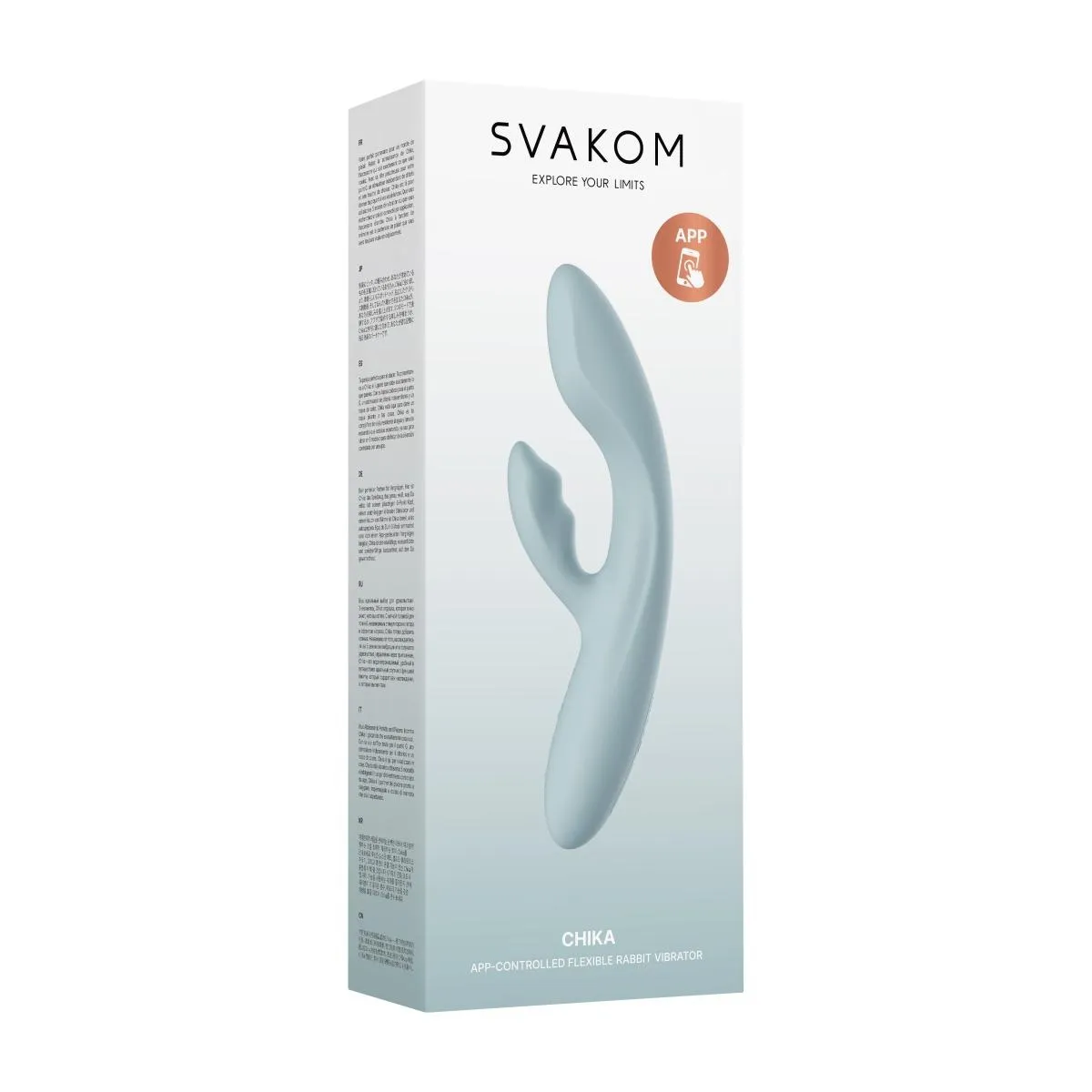 SVAKOM - Chika Verwarmende Tarzan Vibrator App Controlled (1 stuk)