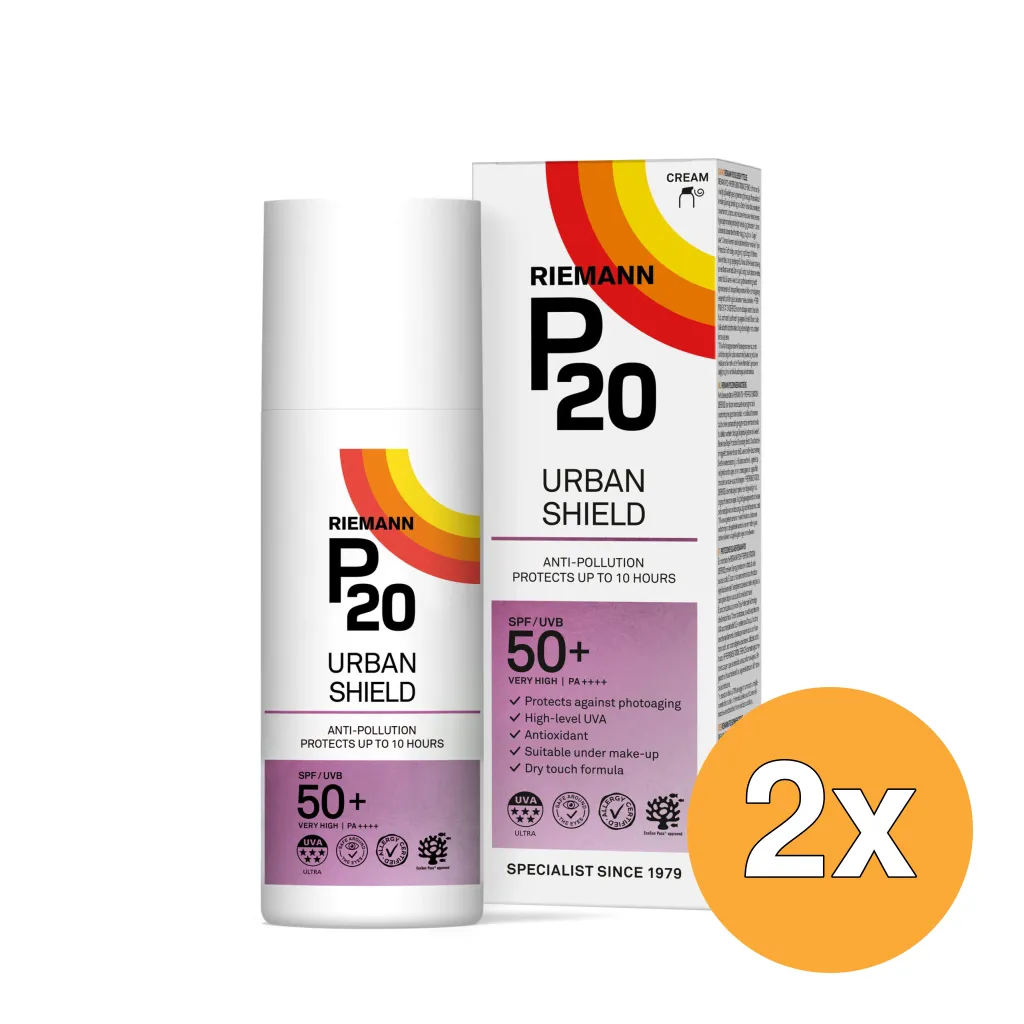 2x Riemann P20 Urban Shield Spf 50+ (50 gr)