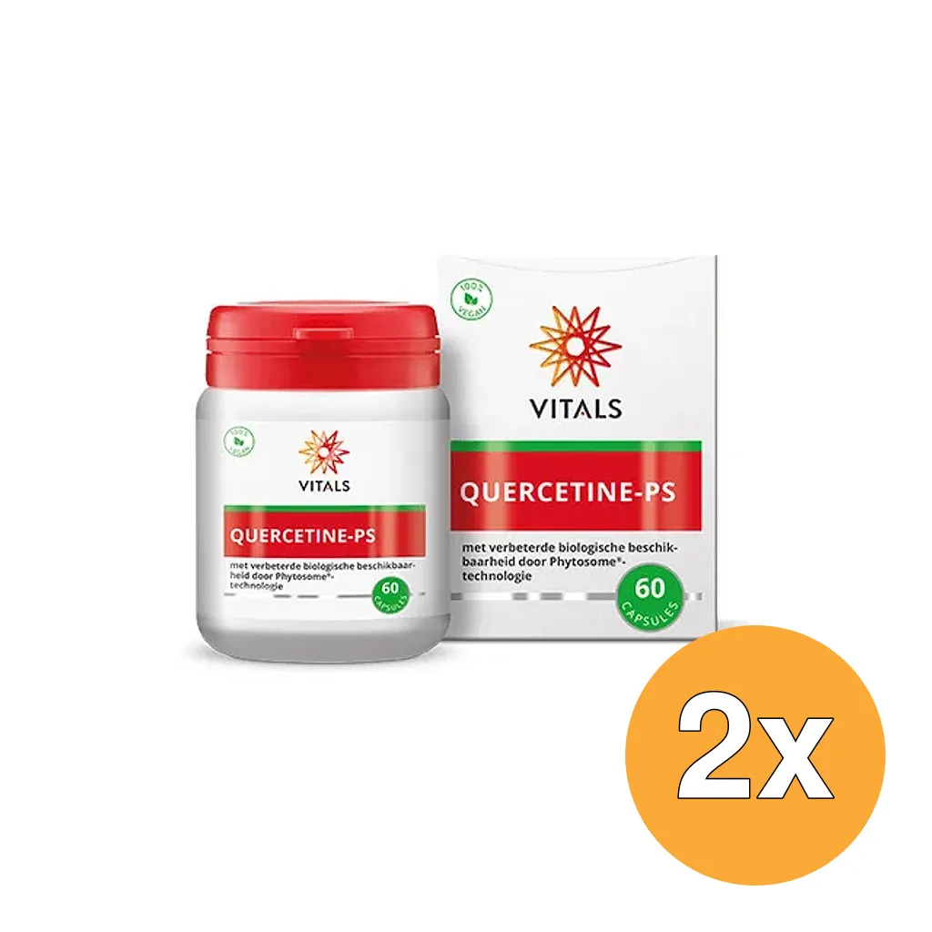 2x Vitals Quercetine-PS (60 capsules)