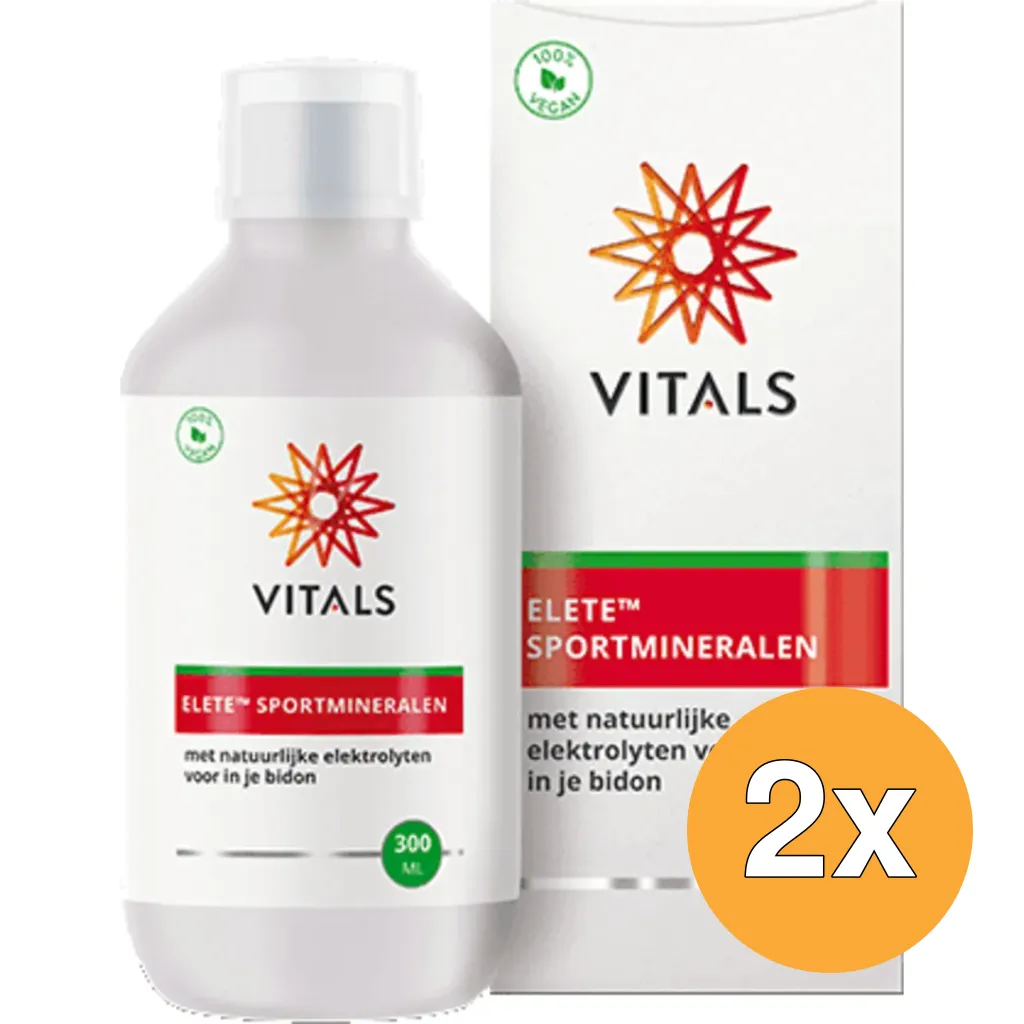 2x Vitals Elete sportmineralen (300 ml)